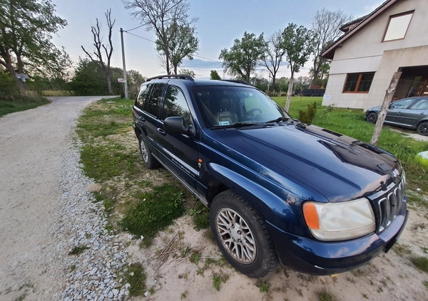 Jeep Grand Cherokee cena 9900 przebieg: 358000, rok produkcji 2001 z Międzylesie małe 211